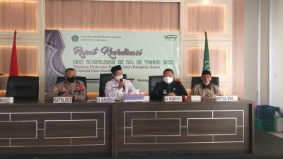 Kemenag Batang Sosialisasikan Penggunaan TOA