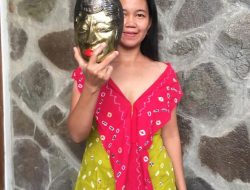 Topeng Mina Tani Jadi Kerajinan Khas Pati