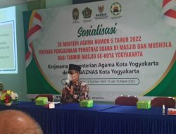 Atur Pengeras Suara Masjid
