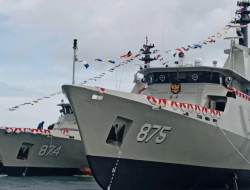 Dua Kapal Perang Karya Anak Bangsa Diluncurkan