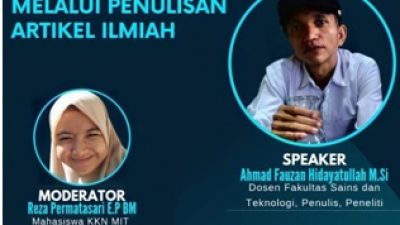 Mahasiswa KKN UIN Walisongo Gelar Webinar “Optimalisasi Peran Generasi Muda Melalui Penulisan Artikel Ilmiah”