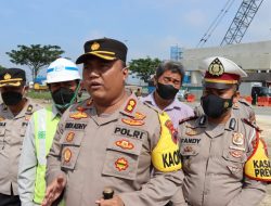 Kapolres Demak:  Ada Pemasangan Girder Jalan Tol Semarang – Demak, Arus Lalulintas Dialihkan