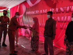 Bupati Pemalang Salurkan Bantuan PKLWN dari TNI