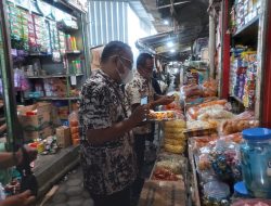 Disdagperin Sidak Pasar Tradisional dan Modern