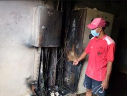 Panel Listrik Rusunawa Kaligawe Dilalap Jago Merah