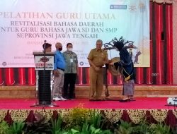 BBP Jateng Gelar Pelatihan Guru Utama Bahasa Jawa
