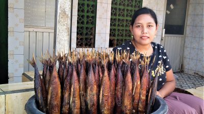 Aneka Ikan di Setra Pengasapan Asap Indah Wonosari Demak