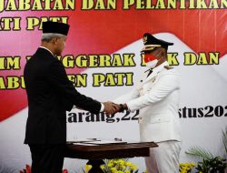 Lantik PJ Bupati Pati, Ganjar Ingatkan Integritas