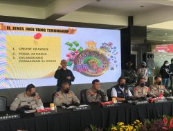 Selama Agustus Polda Jateng Tangkap 256 Tersangka Perjudian