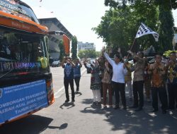 119 Transmigran Jateng Diberangkatkan ke Gorontalo dan Sulawesi