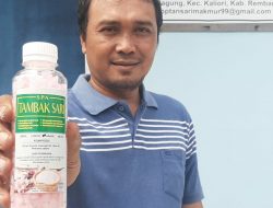 Kreasikan Garam Lokal Jadi Produk Kecantikan