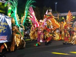 SMP 1 Bae Tampilkan Cerita Legenda Dewi Nawangsih di Kudus Fashion Art 2022