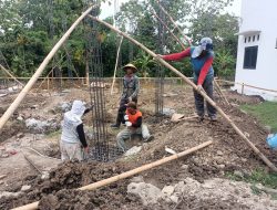 Gedung Baru Museum Patiayam Tahap pembuatan Pondasi