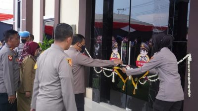 Resmikan Polsubsektor, Harap Ada Kestabilan Kamtibmas