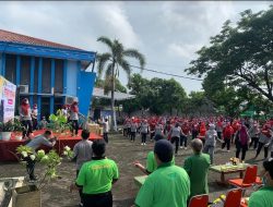 Ratusan Insan Kesehatan Antusias Ikuti Senam Sehat