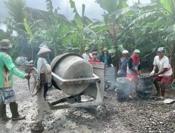 Perbaiki Akses Jalan Desa melalui Padat Karya