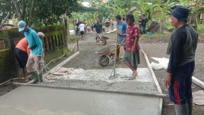 Memajukan Akses Dusun dengan Padat Karya
