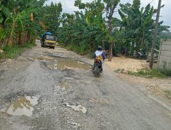 Perbaikan Jalan Sukolilo-Prawoto Terpotong Pembangunan IKN