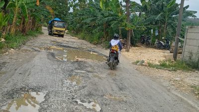 Perbaikan Jalan Sukolilo-Prawoto Terpotong Pembangunan IKN