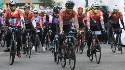 Genjot Sport Tourism, Bank Jateng Tour de Borobudur Diikuti 1.500 Pesepeda
