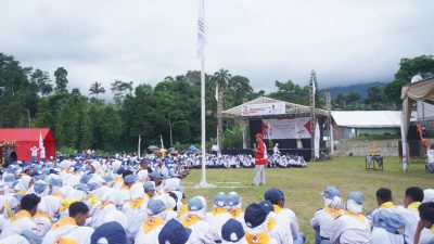 Latih Kemampuan dan Jiwa Kerelawanan, 1.300 Pelajar di Batang Ikuti Jumbara Madya dan Wira VII