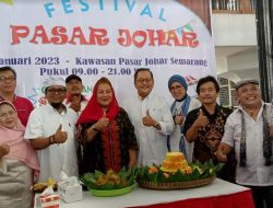 Pemkot Semarang Resmikan Hari Jadi Pasar Johar ke-1