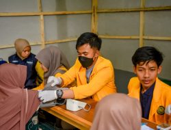 Mahasiswa UMKU Bantu Pelayanan Kesehatan di Cianjur