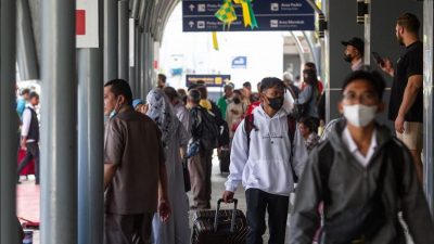terminal kedatangan Stasiun Yogyakarta