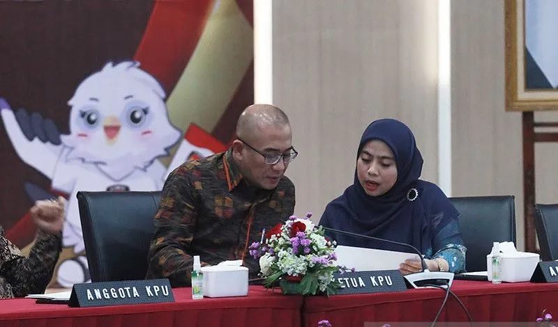 Ketua KPU RI Hasyim Asy'ari