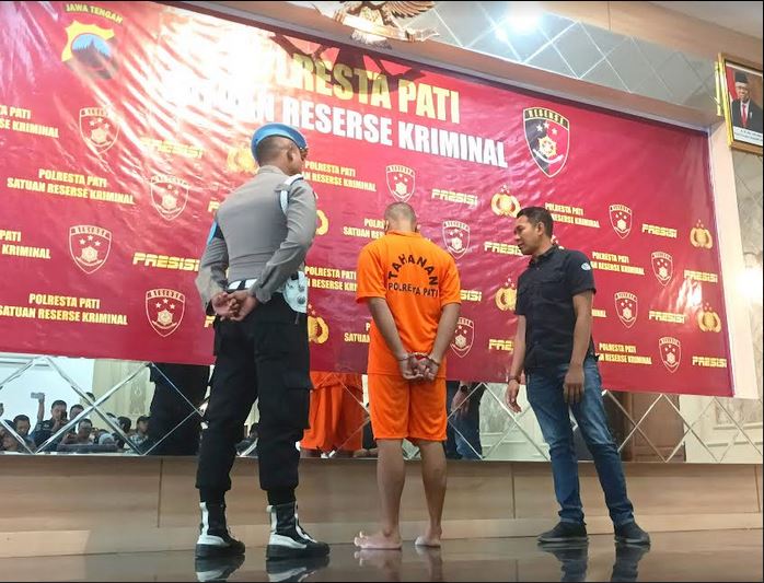 Konprensi pres di Polresta Pati