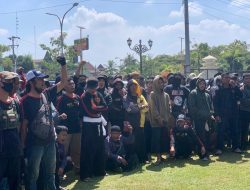 Datangi Polres Bantul, Ratusan Masa Minta Keadilan bagi Anggota PSHT