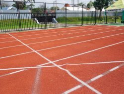 Lintasan Atletik di Stadion Joyokusumo Rusak