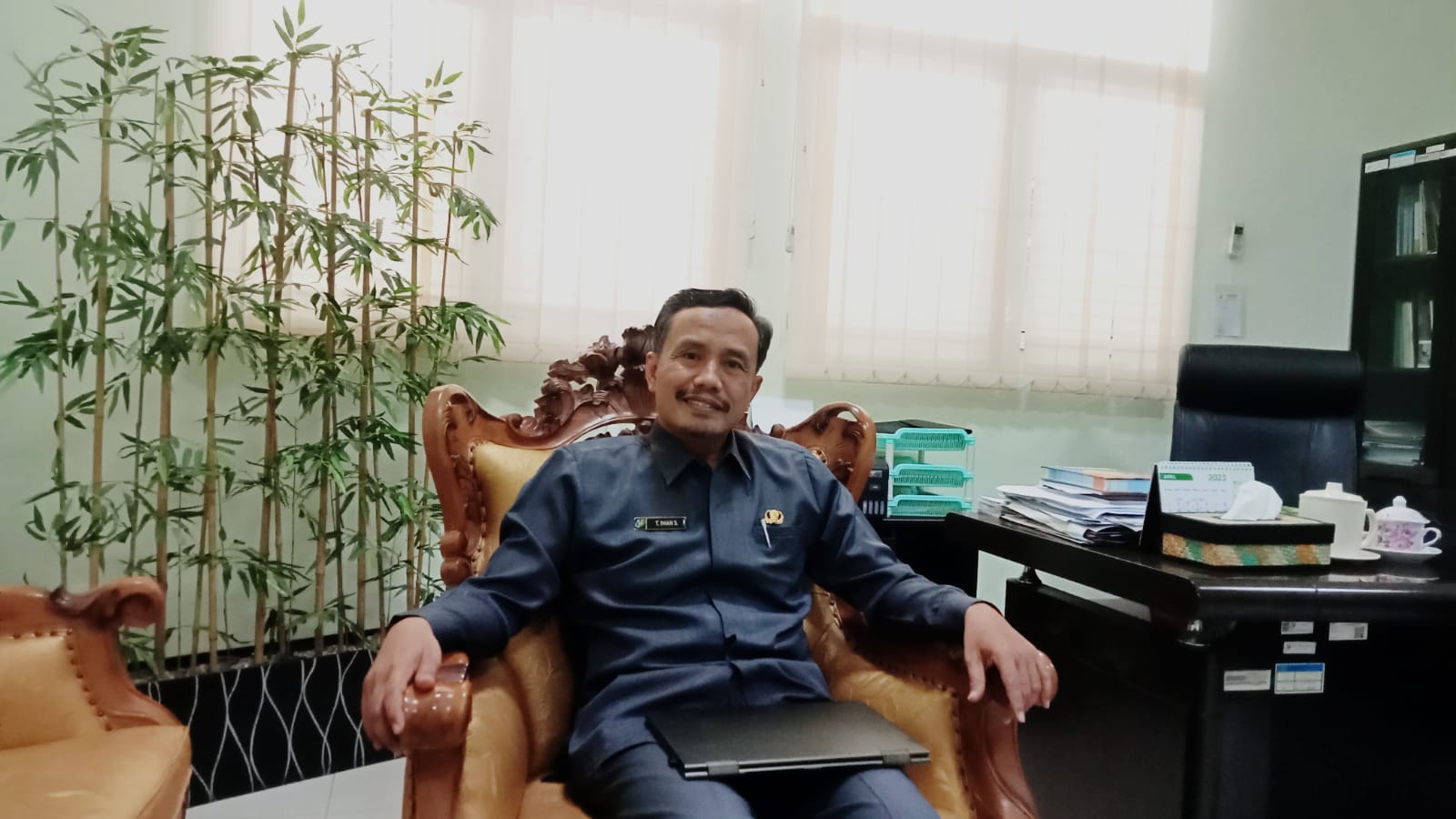 Kepala Badan Pusat Statistik (BPS) Kabupaten Rembang, Teguh Iman Santoso.