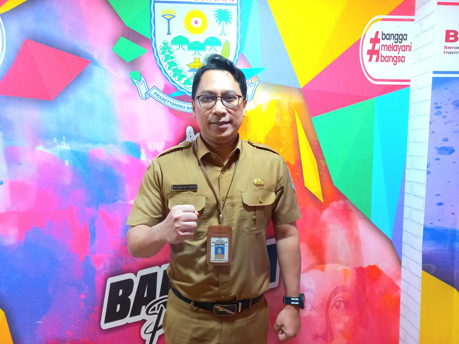 Ketua Komite Olahraga Nasional Indonesia (KONI) Purbalingga R Budi Setiawan