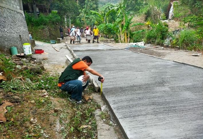 perbaikan infrastruktur desa dalam program Padat Karya di Bantul