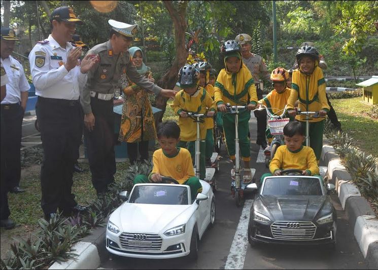 Taman Edukasi Lalu Lintas di kompleks Terminal Giwangan