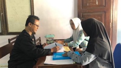 pemberkasan di SMA Negeri 3 Semarang