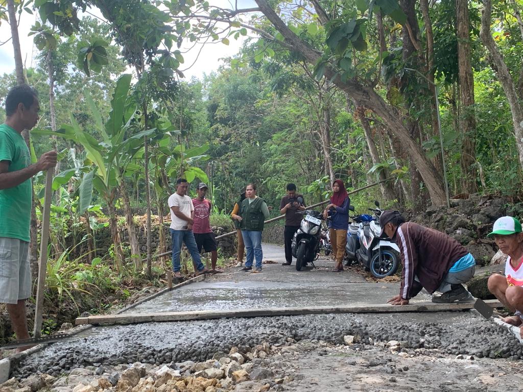 program Padat Karya di Dusun Koripan 1 Dlingo