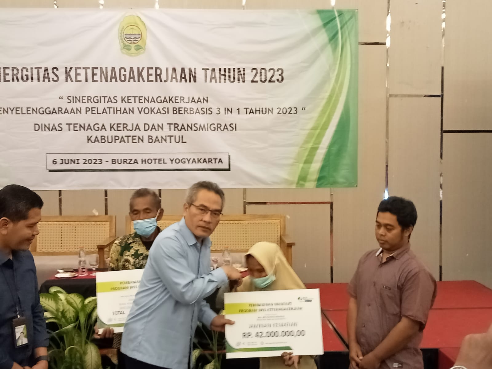 Bupati Bantul Abdul Halim Muslih