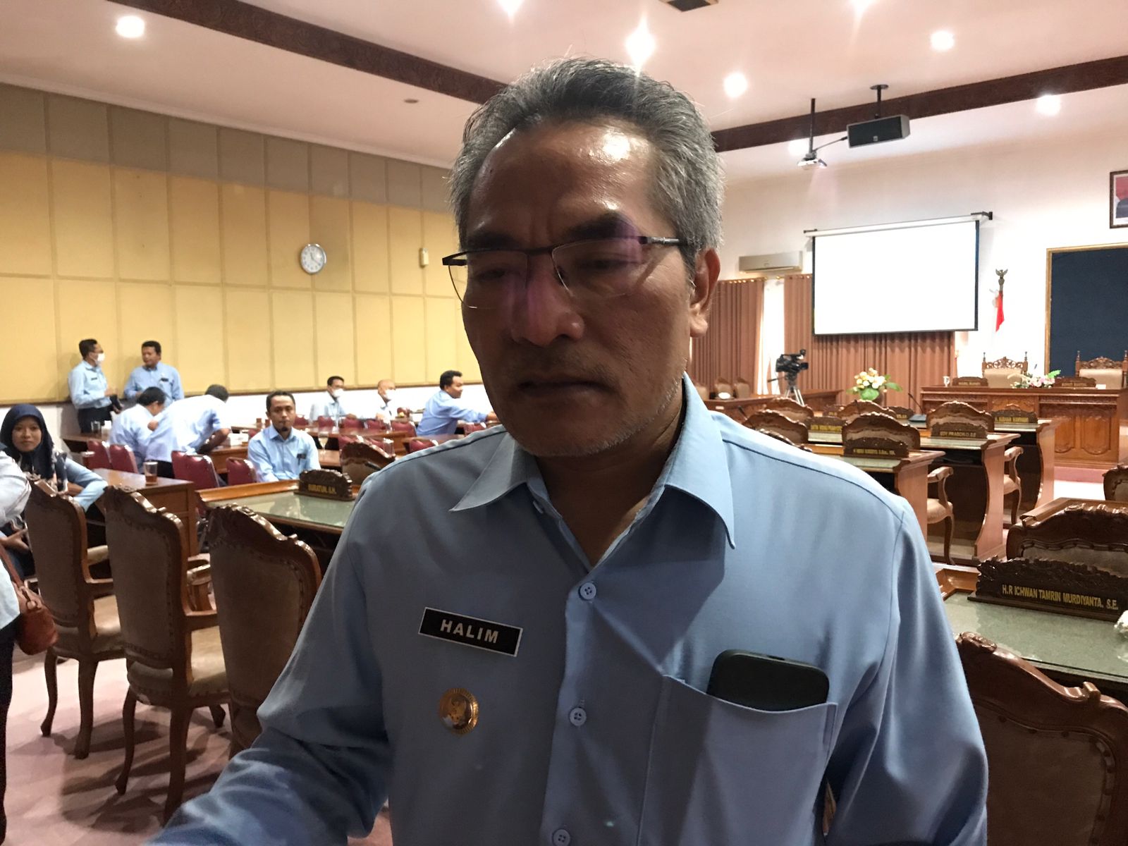 Bupati Bantul Abdul Halim Muslih