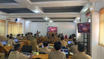 Sosialisasi PPDB Via Online yang dilakukan oleh Dinas Pendidikan, Kepemudaan, dan Olahraga Kudus