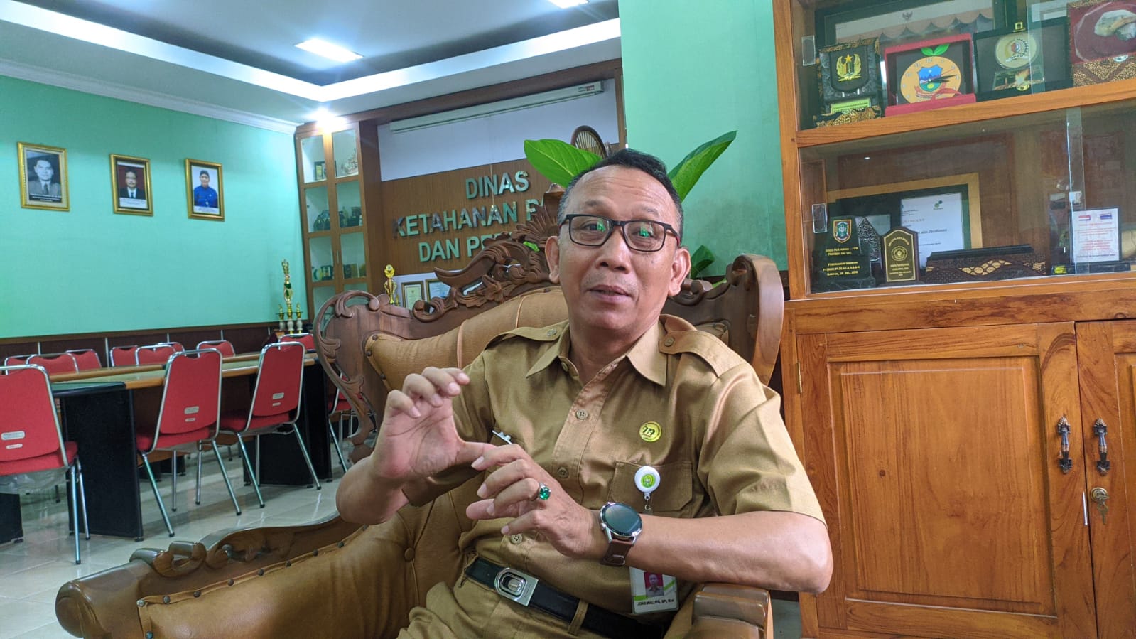 Kepala DKPP Kabupaten Bantul, Joko Waluyo