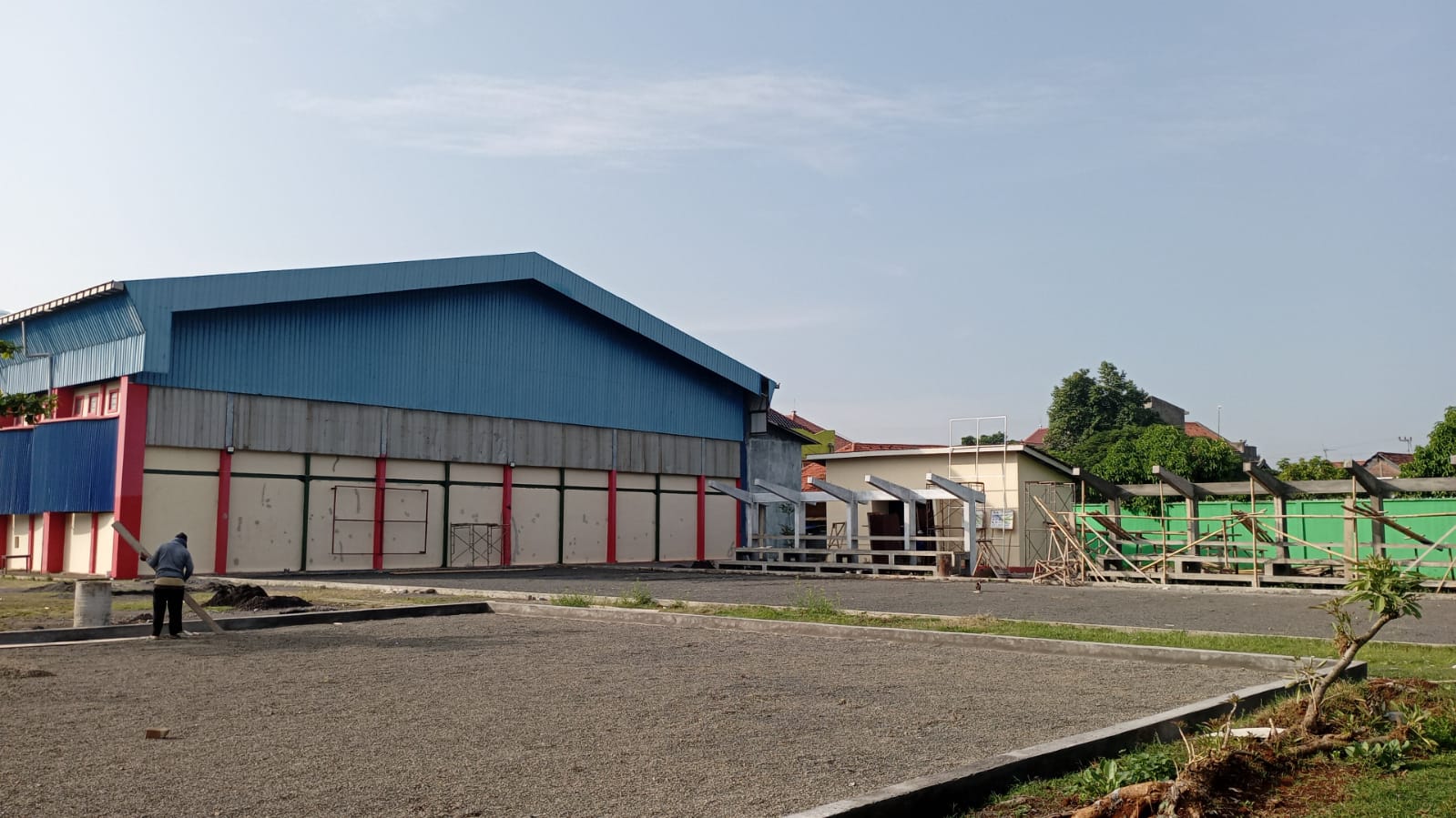 lapangan Petanque di lingkungan GBK