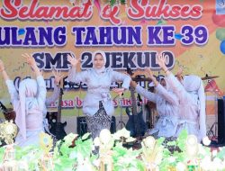 Suguhkan Gebyar Gelar Karya di Puncak HUT SMP 2 Jekulo