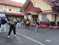 Kenalkan Fitur Canggih Terbaru, Bank Jateng Ramaikan Senam Bersama DKK Jepara
