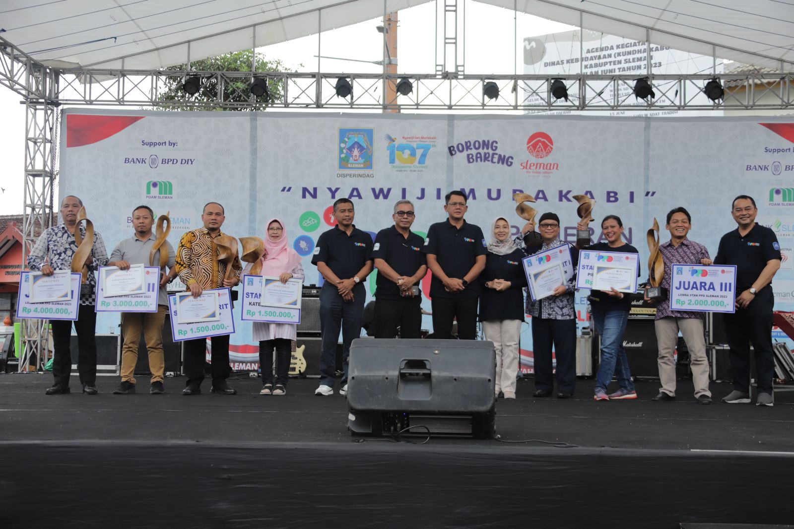 Bupati Sleman Kustini Sri Purnomo