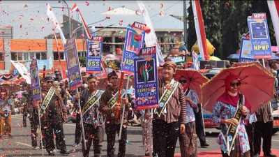 Pawai Budaya Meriahkan HUT ke-78 RI di Purbalingga