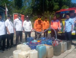 Sinergitas BPBD & Baznas Pemalang Beri Bantuan Air Bersih