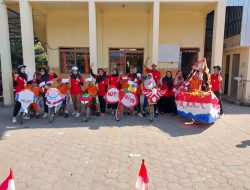Rayakan HUT RI, SD 2 Klaling Gelar Lomba Sepeda Hias