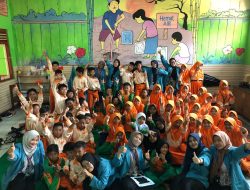 KKN-T UAA Yogyakarta Demonstrasikan PHBS dan Isi Piringku